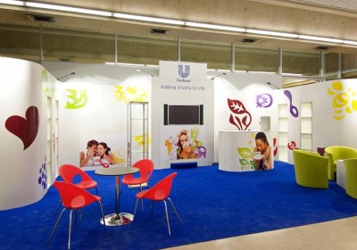 Stand modulable Unilever