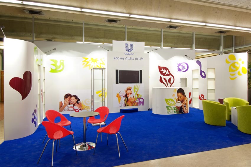 Stand modulable Unilever