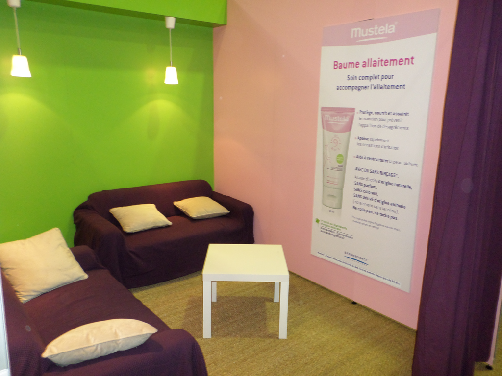 Stand Mustela Baby sept 2014 allaitement