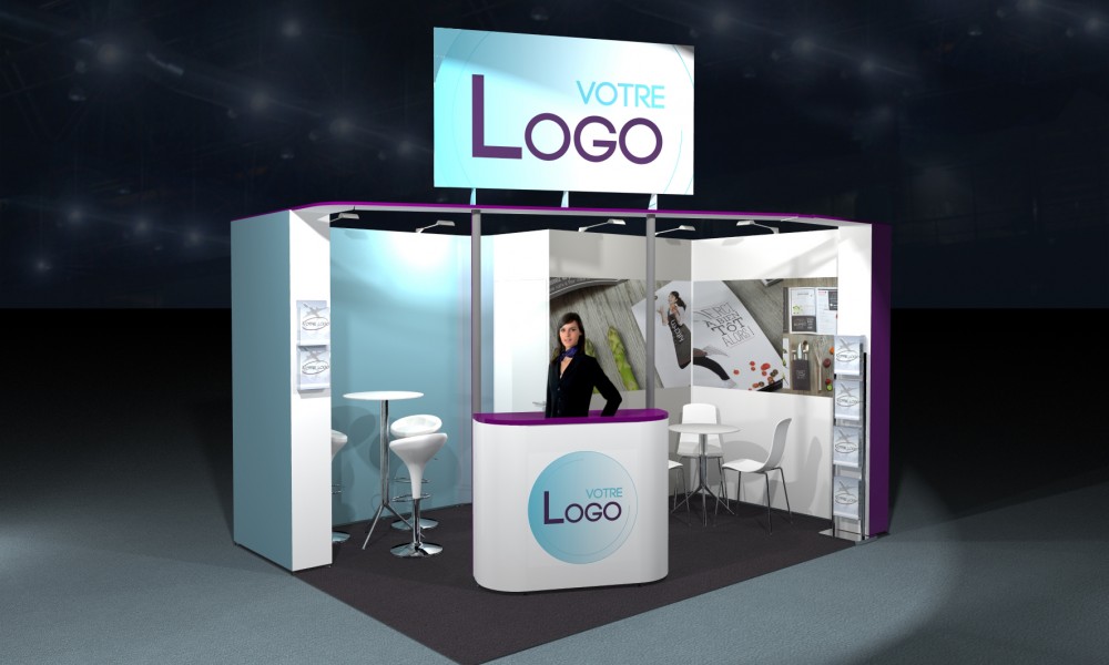 stand cle en main 12m²